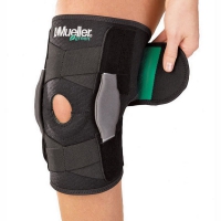 Self Adjustable Hinged Knee Brace Green